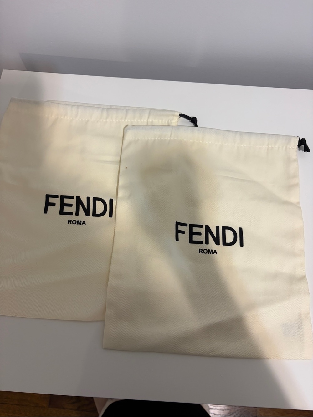 Fendi shoe bag loafer Set of 2